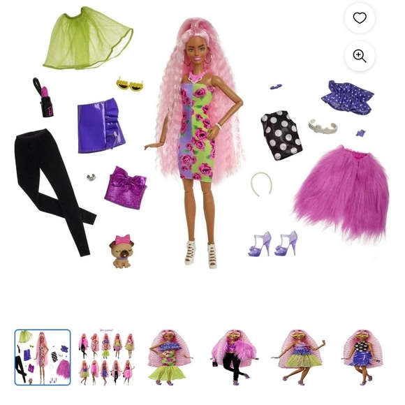 Barbie Extra Doll with Accessories - Picture 3 of 3